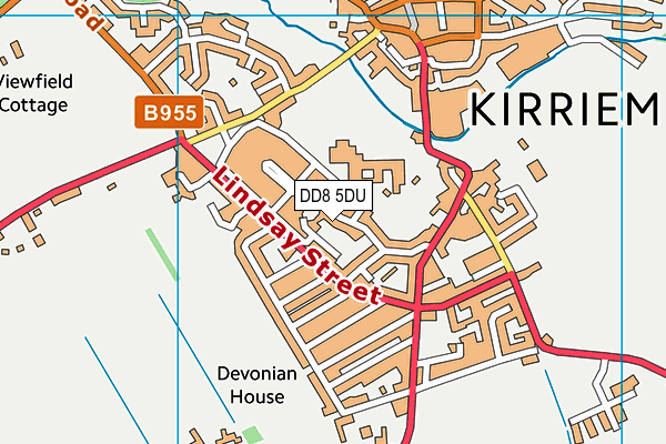 DD8 5DU map - OS VectorMap District (Ordnance Survey) DD8 5DU map - OS VectorMap District (Ordnance Survey)