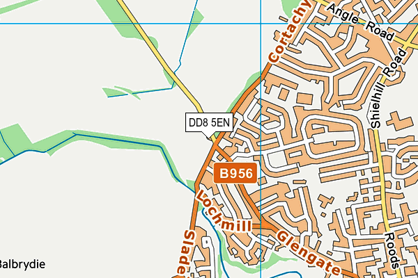 DD8 5EN map - OS VectorMap District (Ordnance Survey) DD8 5EN map - OS VectorMap District (Ordnance Survey)