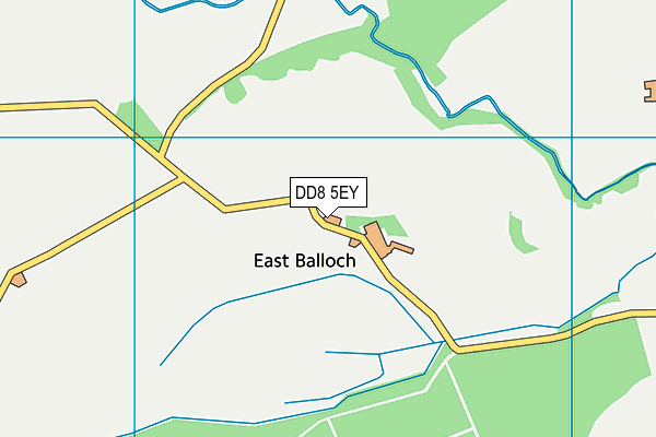 DD8 5EY map - OS VectorMap District (Ordnance Survey) DD8 5EY map - OS VectorMap District (Ordnance Survey)