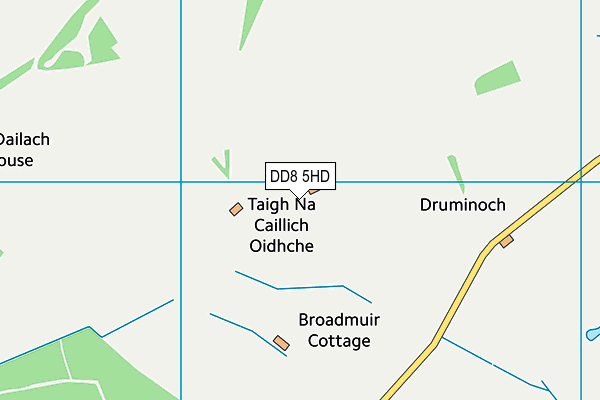 DD8 5HD map - OS VectorMap District (Ordnance Survey) DD8 5HD map - OS VectorMap District (Ordnance Survey)