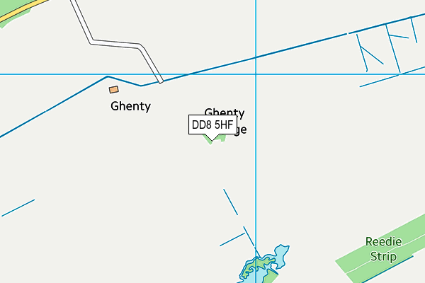 DD8 5HF map - OS VectorMap District (Ordnance Survey) DD8 5HF map - OS VectorMap District (Ordnance Survey)