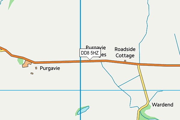 DD8 5HZ map - OS VectorMap District (Ordnance Survey) DD8 5HZ map - OS VectorMap District (Ordnance Survey)