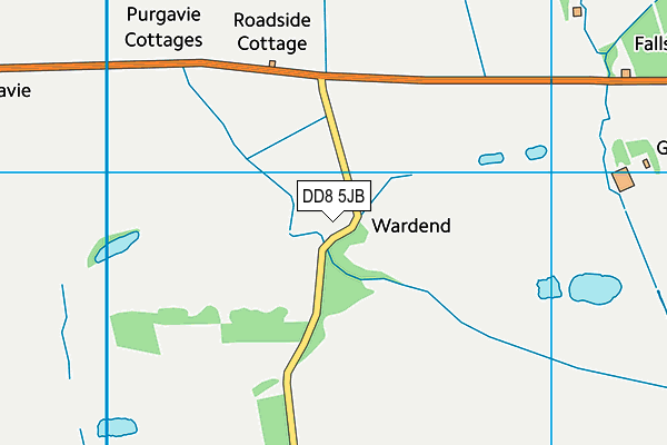 DD8 5JB map - OS VectorMap District (Ordnance Survey) DD8 5JB map - OS VectorMap District (Ordnance Survey)