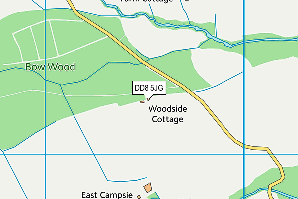 DD8 5JG map - OS VectorMap District (Ordnance Survey) DD8 5JG map - OS VectorMap District (Ordnance Survey)