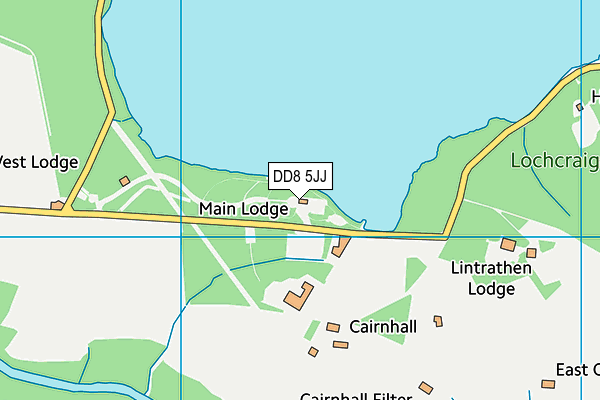 DD8 5JJ map - OS VectorMap District (Ordnance Survey)