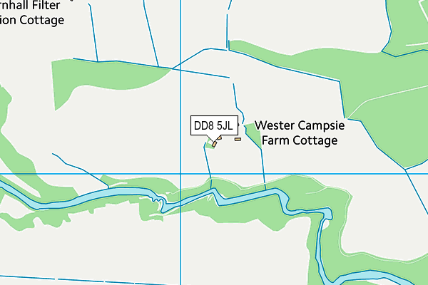 DD8 5JL map - OS VectorMap District (Ordnance Survey) DD8 5JL map - OS VectorMap District (Ordnance Survey)