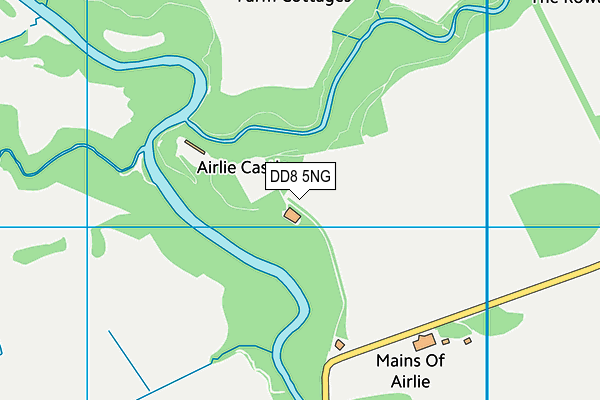 DD8 5NG map - OS VectorMap District (Ordnance Survey) DD8 5NG map - OS VectorMap District (Ordnance Survey)