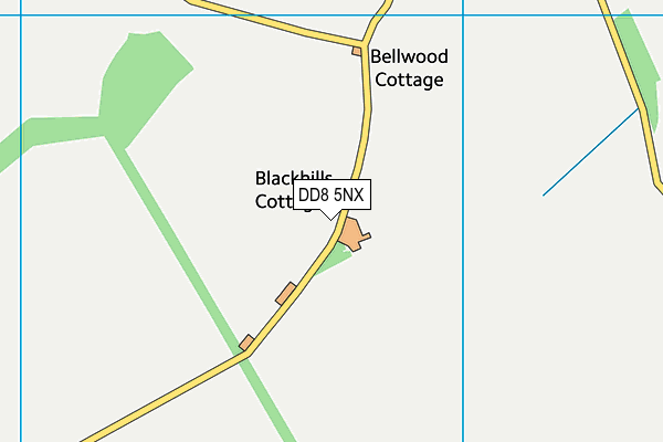 DD8 5NX map - OS VectorMap District (Ordnance Survey) DD8 5NX map - OS VectorMap District (Ordnance Survey)