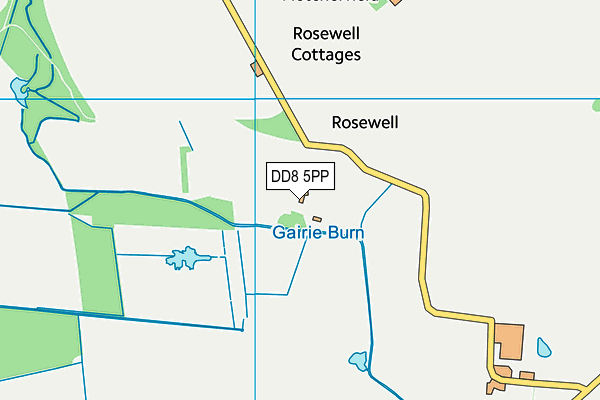 DD8 5PP map - OS VectorMap District (Ordnance Survey) DD8 5PP map - OS VectorMap District (Ordnance Survey)