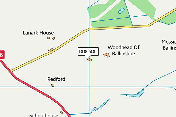 DD8 5QL map - OS VectorMap District (Ordnance Survey)