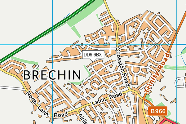 DD9 6BX map - OS VectorMap District (Ordnance Survey) DD9 6BX map - OS VectorMap District (Ordnance Survey)