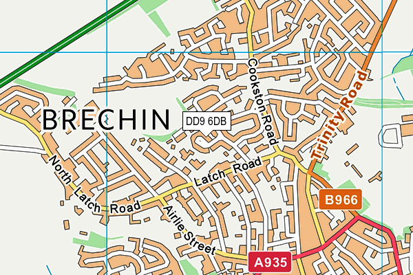 DD9 6DB map - OS VectorMap District (Ordnance Survey) DD9 6DB map - OS VectorMap District (Ordnance Survey)