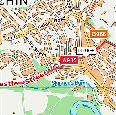DD9 6EF map - OS VectorMap District (Ordnance Survey) DD9 6EF map - OS VectorMap District (Ordnance Survey)