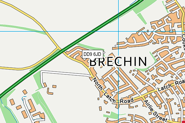 DD9 6JD map - OS VectorMap District (Ordnance Survey) DD9 6JD map - OS VectorMap District (Ordnance Survey)
