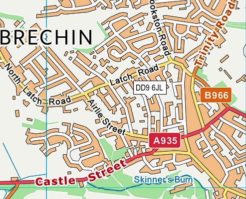 DD9 6JL map - OS VectorMap District (Ordnance Survey) DD9 6JL map - OS VectorMap District (Ordnance Survey)