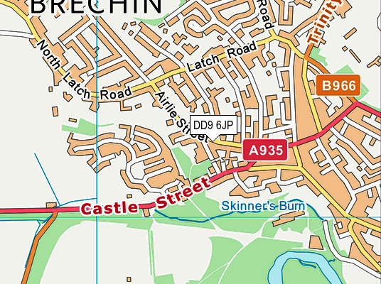 DD9 6JP map - OS VectorMap District (Ordnance Survey) DD9 6JP map - OS VectorMap District (Ordnance Survey)