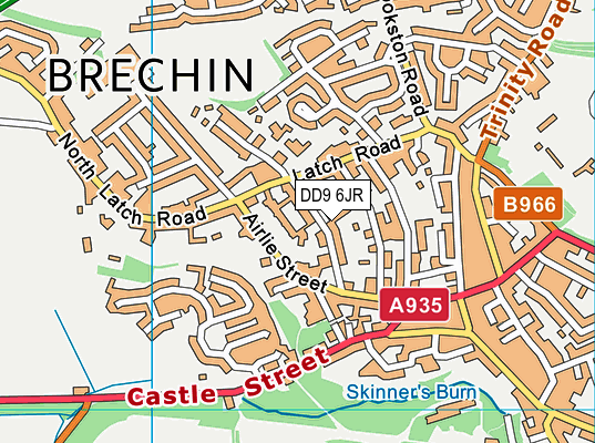 DD9 6JR map - OS VectorMap District (Ordnance Survey) DD9 6JR map - OS VectorMap District (Ordnance Survey)