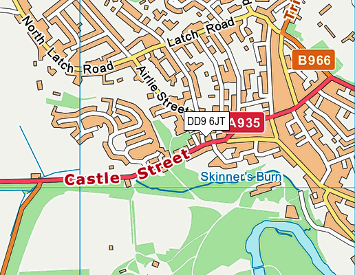 DD9 6JT map - OS VectorMap District (Ordnance Survey) DD9 6JT map - OS VectorMap District (Ordnance Survey)