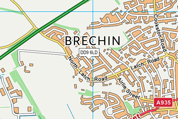 DD9 6LD map - OS VectorMap District (Ordnance Survey) DD9 6LD map - OS VectorMap District (Ordnance Survey)