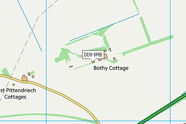 DD9 6RB map - OS VectorMap District (Ordnance Survey) DD9 6RB map - OS VectorMap District (Ordnance Survey)