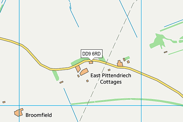 DD9 6RD map - OS VectorMap District (Ordnance Survey) DD9 6RD map - OS VectorMap District (Ordnance Survey)