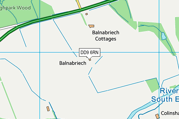 DD9 6RN map - OS VectorMap District (Ordnance Survey) DD9 6RN map - OS VectorMap District (Ordnance Survey)