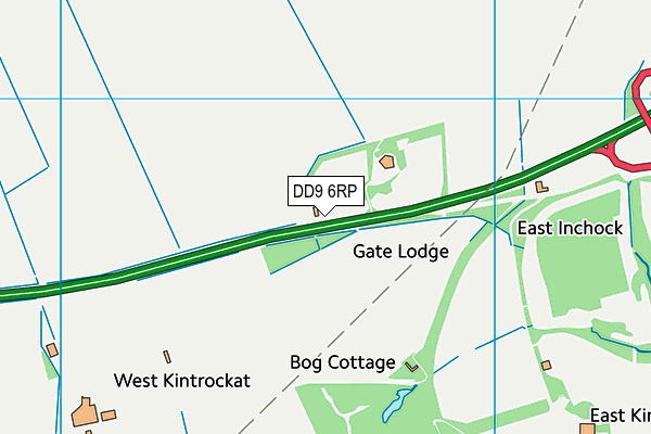 DD9 6RP map - OS VectorMap District (Ordnance Survey) DD9 6RP map - OS VectorMap District (Ordnance Survey)
