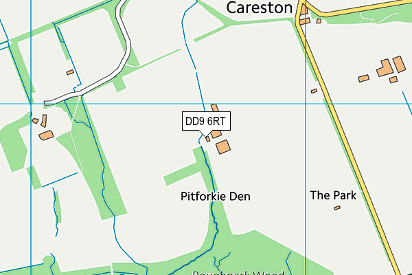 DD9 6RT map - OS VectorMap District (Ordnance Survey) DD9 6RT map - OS VectorMap District (Ordnance Survey)