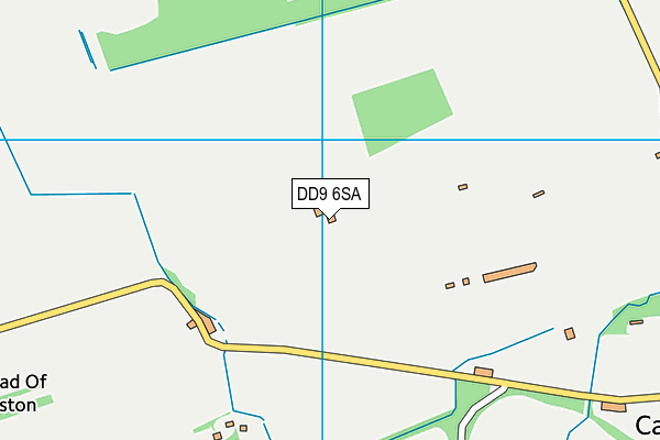 DD9 6SA map - OS VectorMap District (Ordnance Survey) DD9 6SA map - OS VectorMap District (Ordnance Survey)