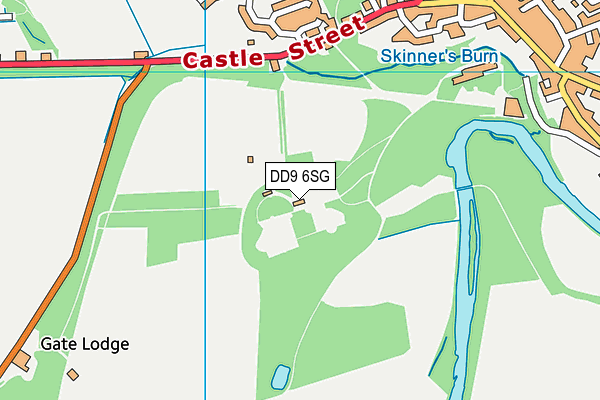 DD9 6SG map - OS VectorMap District (Ordnance Survey) DD9 6SG map - OS VectorMap District (Ordnance Survey)