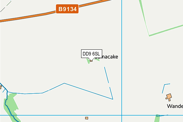 DD9 6SL map - OS VectorMap District (Ordnance Survey) DD9 6SL map - OS VectorMap District (Ordnance Survey)