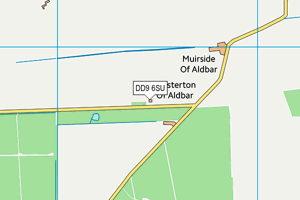 DD9 6SU map - OS VectorMap District (Ordnance Survey) DD9 6SU map - OS VectorMap District (Ordnance Survey)