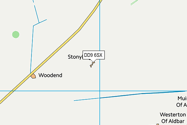 DD9 6SX map - OS VectorMap District (Ordnance Survey) DD9 6SX map - OS VectorMap District (Ordnance Survey)