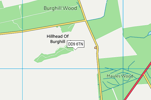 DD9 6TN map - OS VectorMap District (Ordnance Survey) DD9 6TN map - OS VectorMap District (Ordnance Survey)