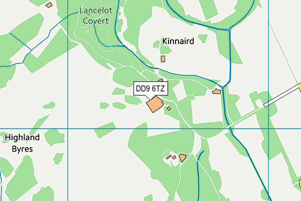 DD9 6TZ map - OS VectorMap District (Ordnance Survey) DD9 6TZ map - OS VectorMap District (Ordnance Survey)