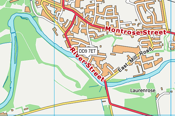 DD9 7ET map - OS VectorMap District (Ordnance Survey) DD9 7ET map - OS VectorMap District (Ordnance Survey)