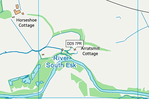 DD9 7PR map - OS VectorMap District (Ordnance Survey) DD9 7PR map - OS VectorMap District (Ordnance Survey)