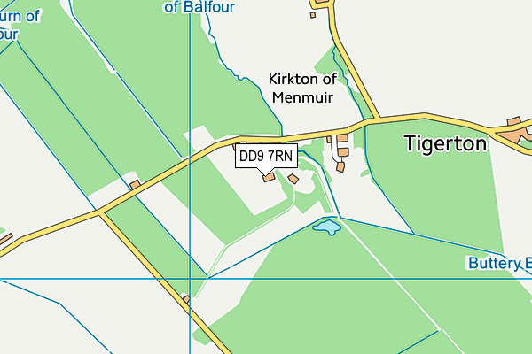 DD9 7RN map - OS VectorMap District (Ordnance Survey) DD9 7RN map - OS VectorMap District (Ordnance Survey)