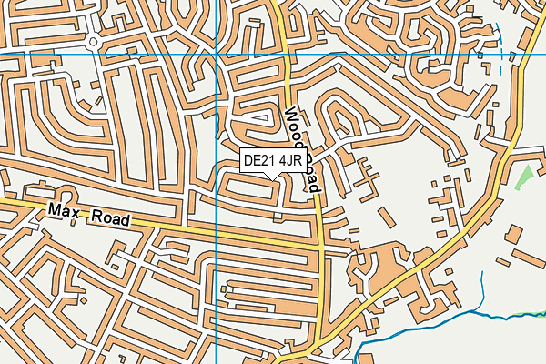 DE21 4JR map - OS VectorMap District (Ordnance Survey) DE21 4JR map - OS VectorMap District (Ordnance Survey)