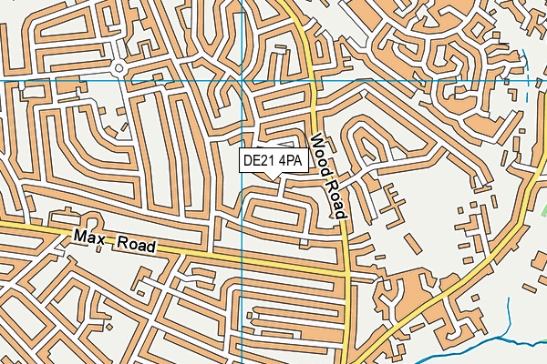 DE21 4PA map - OS VectorMap District (Ordnance Survey) DE21 4PA map - OS VectorMap District (Ordnance Survey)