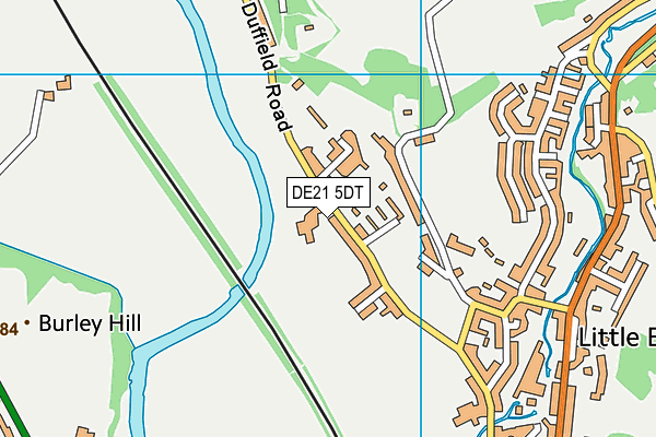 DE21 5DT map - OS VectorMap District (Ordnance Survey) DE21 5DT map - OS VectorMap District (Ordnance Survey)