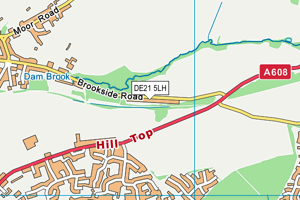 DE21 5LH map - OS VectorMap District (Ordnance Survey) DE21 5LH map - OS VectorMap District (Ordnance Survey)
