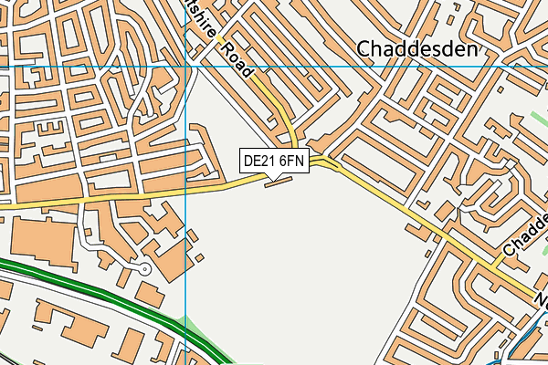 DE21 6FN map - OS VectorMap District (Ordnance Survey) DE21 6FN map - OS VectorMap District (Ordnance Survey)