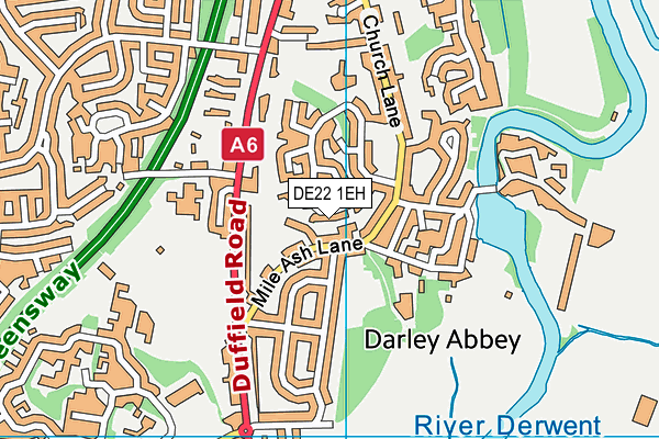 DE22 1EH map - OS VectorMap District (Ordnance Survey) DE22 1EH map - OS VectorMap District (Ordnance Survey)