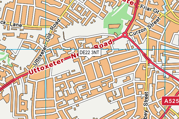 DE22 3NT map - OS VectorMap District (Ordnance Survey) DE22 3NT map - OS VectorMap District (Ordnance Survey)