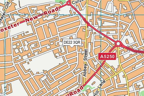 DE22 3QR map - OS VectorMap District (Ordnance Survey) DE22 3QR map - OS VectorMap District (Ordnance Survey)