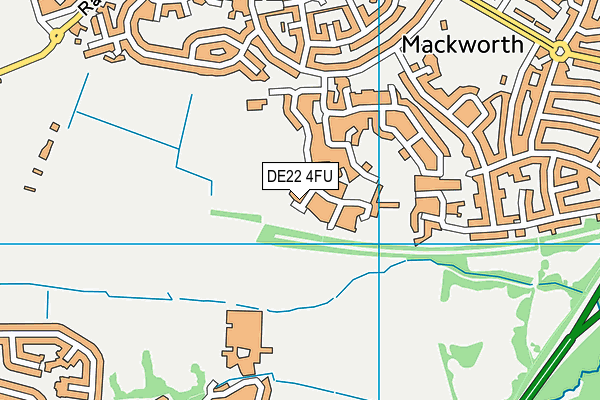 DE22 4FU map - OS VectorMap District (Ordnance Survey) DE22 4FU map - OS VectorMap District (Ordnance Survey)