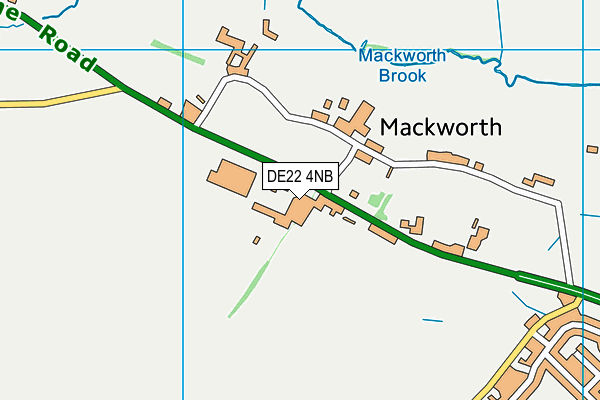 DE22 4NB map - OS VectorMap District (Ordnance Survey) DE22 4NB map - OS VectorMap District (Ordnance Survey)
