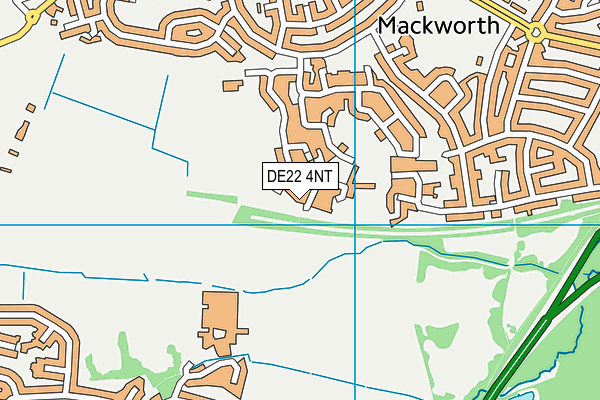 DE22 4NT map - OS VectorMap District (Ordnance Survey) DE22 4NT map - OS VectorMap District (Ordnance Survey)
