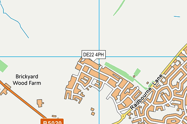 DE22 4PH map - OS VectorMap District (Ordnance Survey) DE22 4PH map - OS VectorMap District (Ordnance Survey)